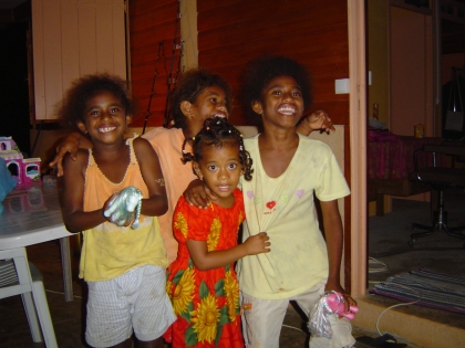 mon anniversaire en nouvelle-caldonie quand j' y t petite