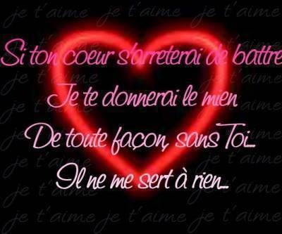 Si ton coeure s'arreter de battre !!!!