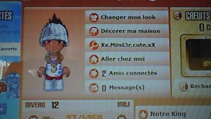 Un nouveau style !Trop cool !