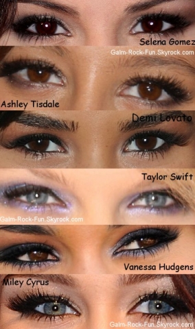 quel yeux de star prefere tu ? 