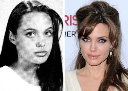 angelina jolie jeune et adulte