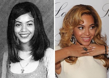 beyonce petite et adulte