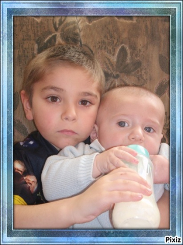 mon fr�re et son filleule