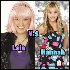 hannah  VS lola
