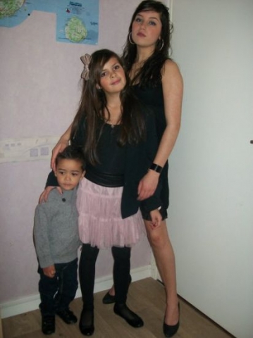 moi,ma soeur, mon tit frere!!