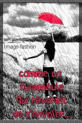 Comme un funambule qui r�verait de s'envoler...
