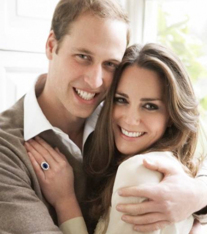 le    prince  William est Kate  