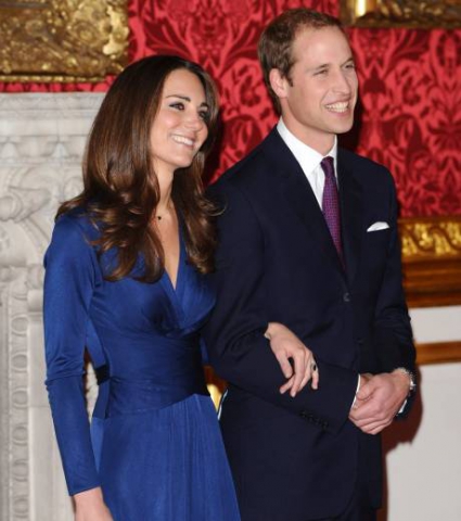le    prince  William est Kate  