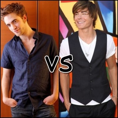 rob pattinson vs zac effron