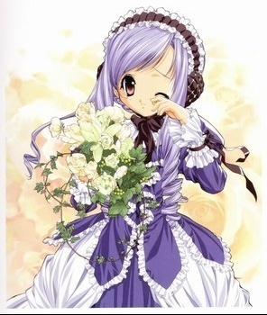 manga avec une fleur