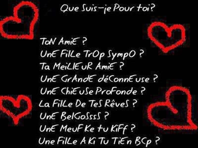 Je suis quoi pour toi ?.??