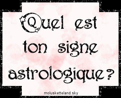 Signe astrologique 