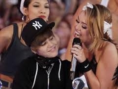 Miley cyrus et justin bieber