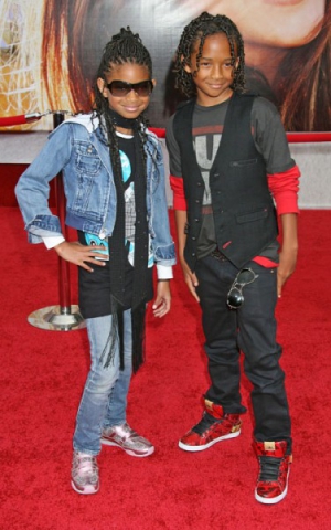 willow smith et jaden smith  son fr�re