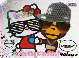 hello kity et babymilo