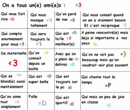 P'tites r�ponses que j'aimerais...