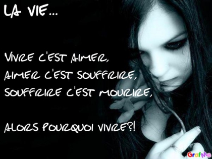la vie...