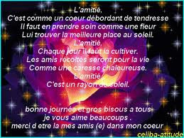 un pome de l'amitier