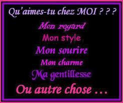 Qu'aimes tu chez mwa ???