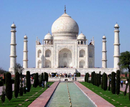 le taj      mahal