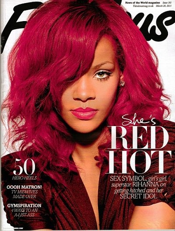 Rihanna : Flamboyante en couv' de Fabulous