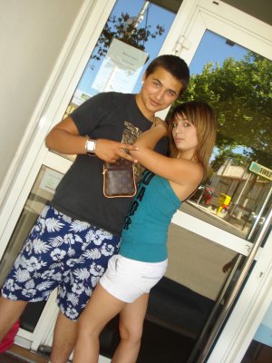 Moi et mon p'tit fr�re ch�ri