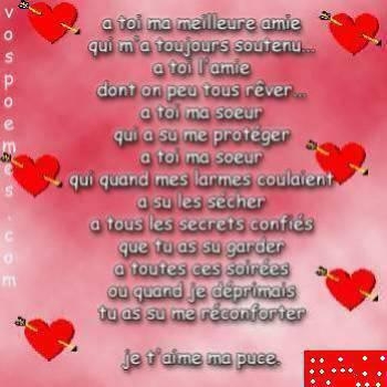 poem d'amitiere
