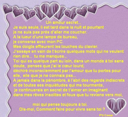 Le secret de l'amour