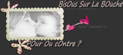 Bisous sur la bouche 