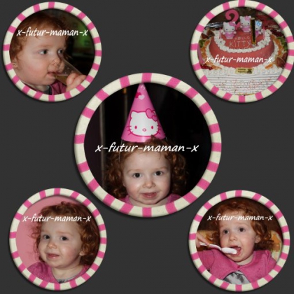 Ma fille pour son annive 