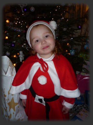 Ma fille a noel 