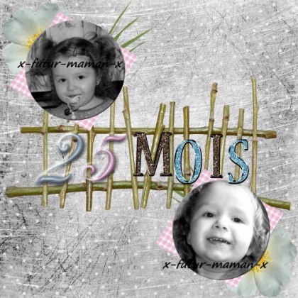 ma fille a ses 25 mois 
