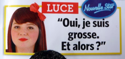 Etre grosse et alors