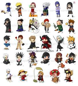 c'est les personage de naruto