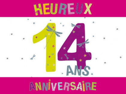 enfin mon anniversaire