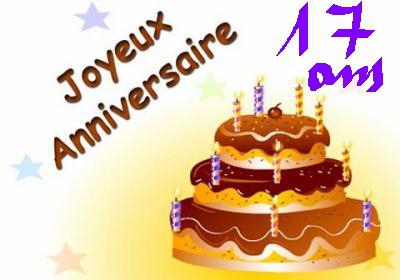 Enfin mon anniversaire