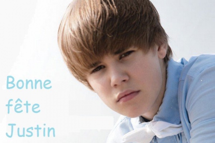 bonne  f�te   Justin  bieber      