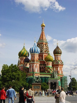 le  kremlin   de  Russie   a  Moscou    
