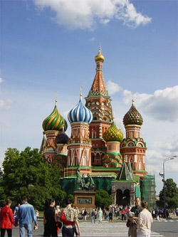 le  kremlin   de  Russie   a  Moscou    