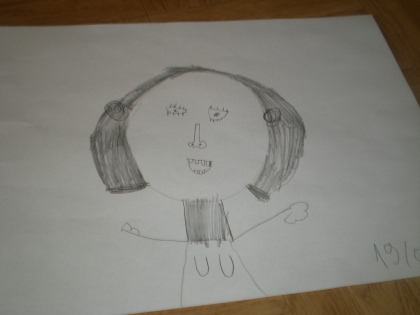 dessin   de    visage   a  rire