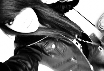 MY life is blak and white