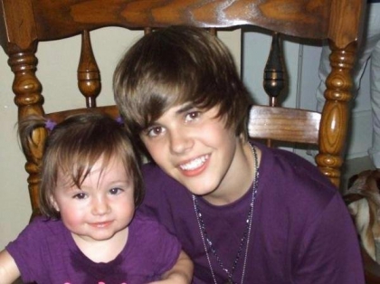 Justin et jasmin bieber 