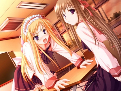 On s'est disput�e !