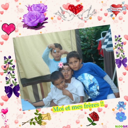 Moi et mes petits fr�res !