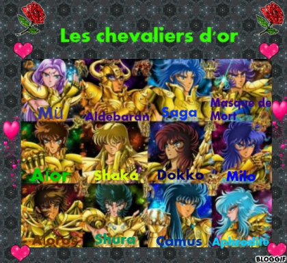 Les chevaliers d'or 