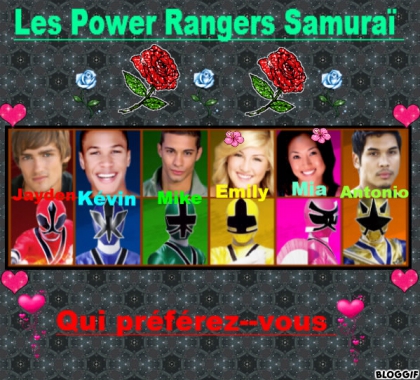 Les Power Rangers Samura 