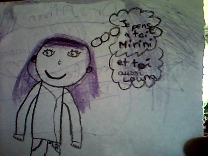 C'est pour une amie qui me manque