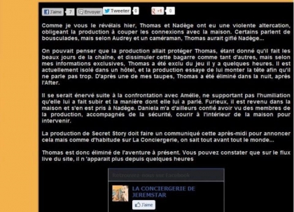 J'ai trouvez sa sur Facebook !!