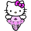 hello kitty danseuse