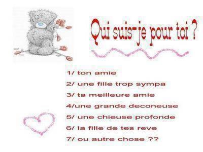 Qui suis-je pour toi?